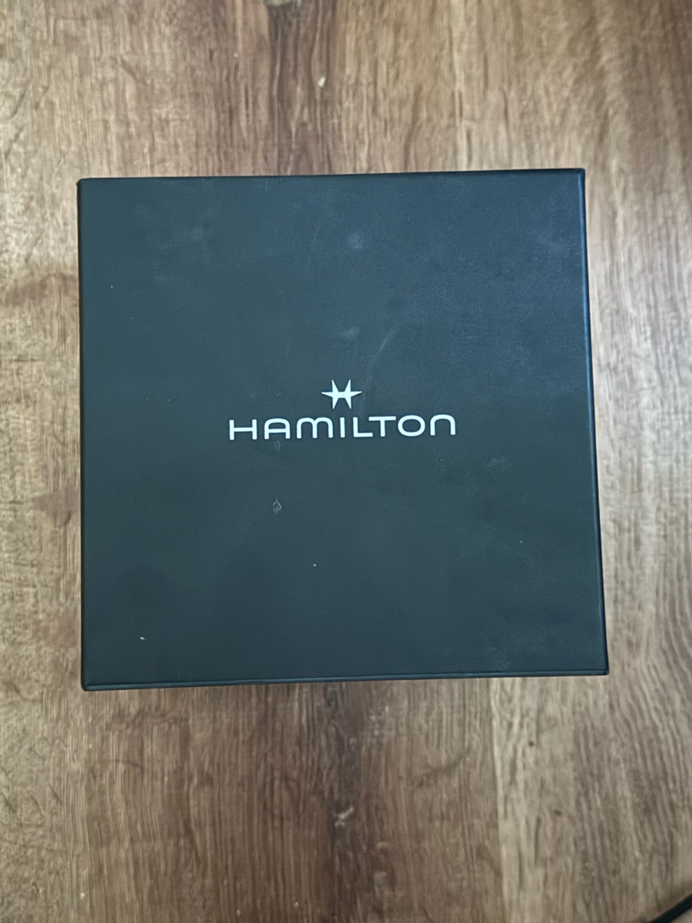 Hamilton Black Box with White Logo